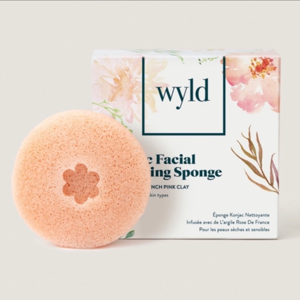 WYLD Facial Cleansing Sponge